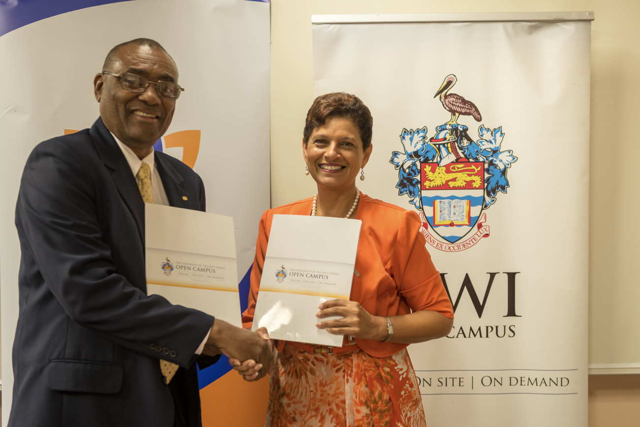 UWI Open Campus and CICMC Sign MOU