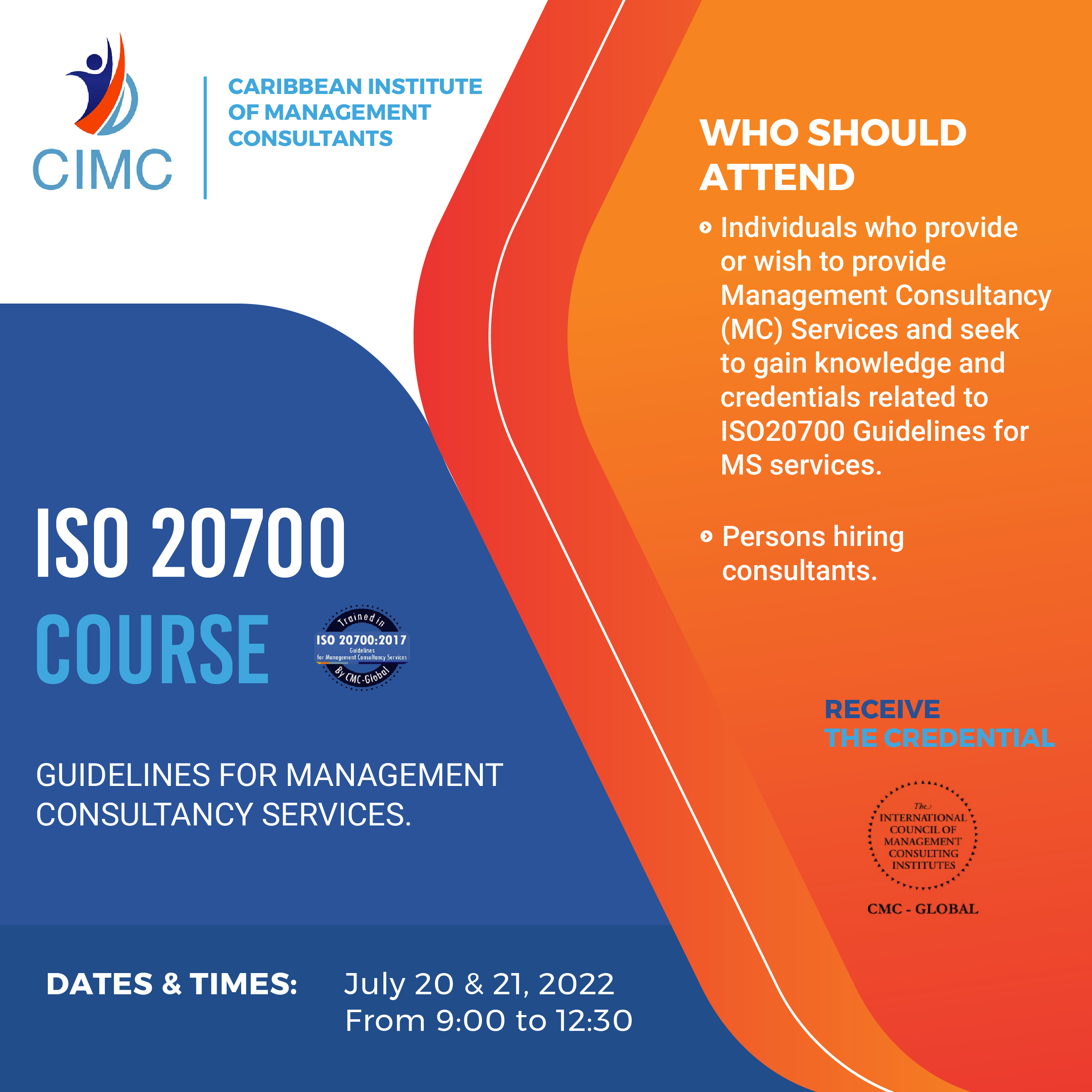 ISO 20700: Guidelines for Management Consultancy Services (July, 2022)